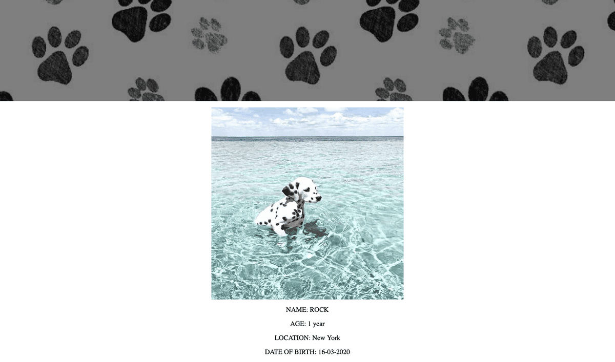 Pets Info