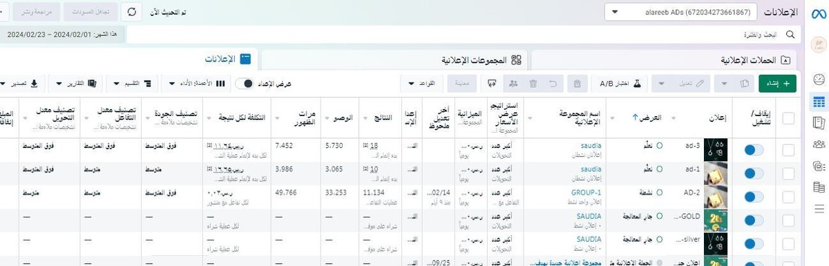 انشاء وادارة الحملات الاعلانية على ميتا