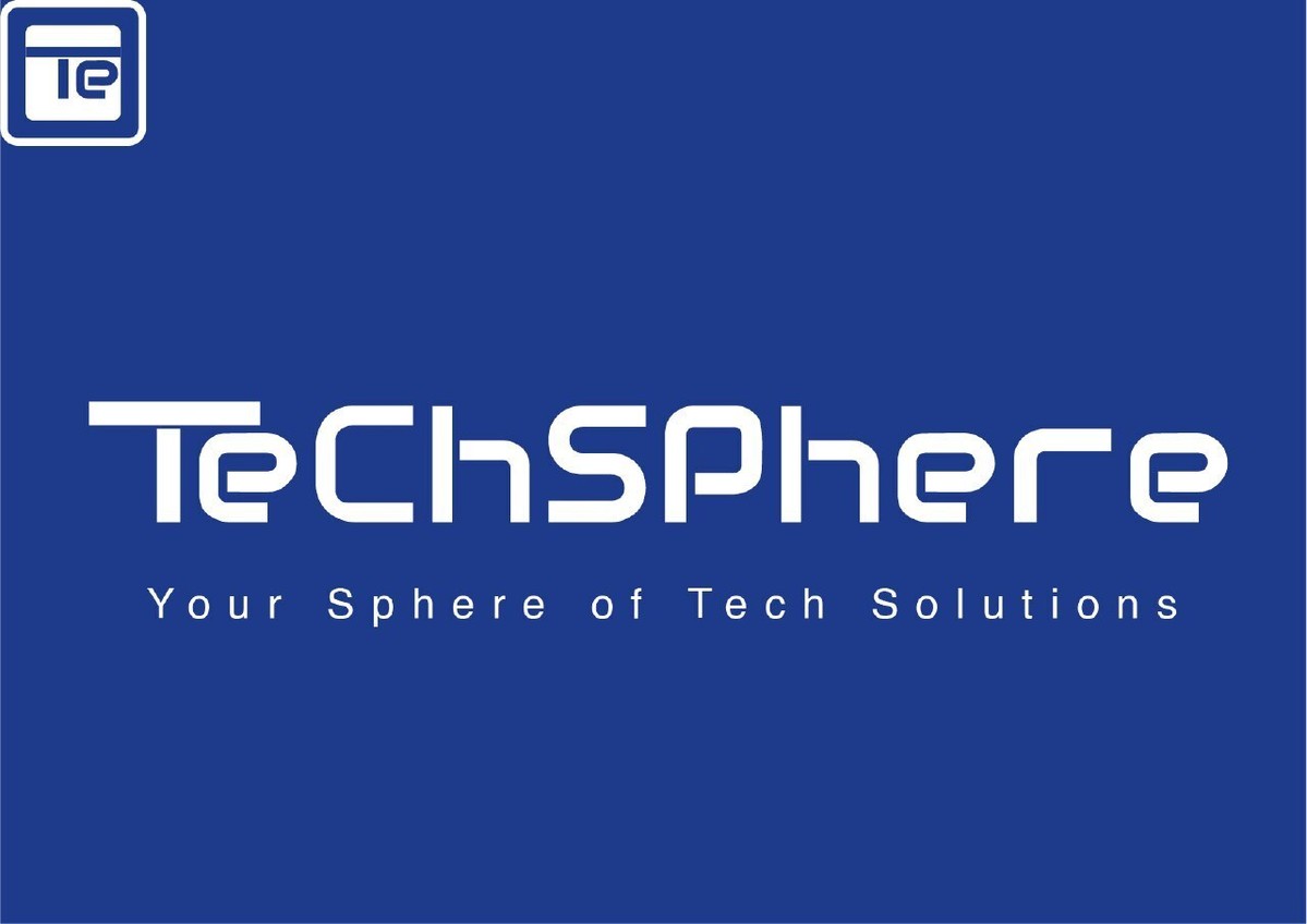شعار وبطاقه اعمال لشركه تكنولوجيا TechSphere - صور