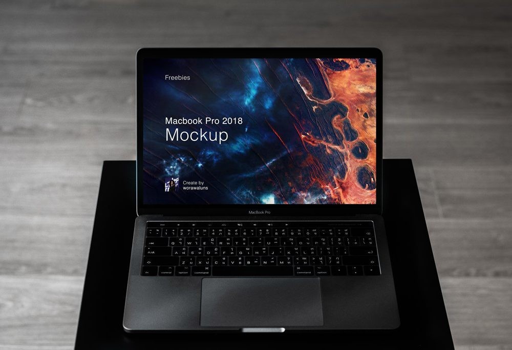 MacBook_Pro_on_a_dark_Table_Mockup