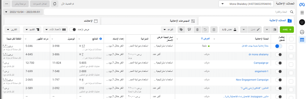 نتائج حملات انستجرام 