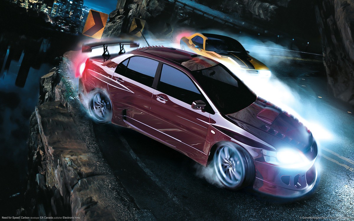 Wallpapersxl_Drifting_Speed_Duel_Canyon_Nfs_Carbon_Nfsc_679854_1920x1200
