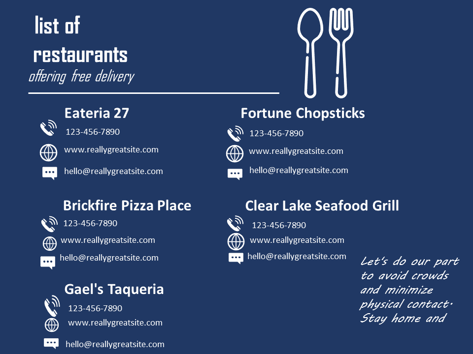 Social media post design