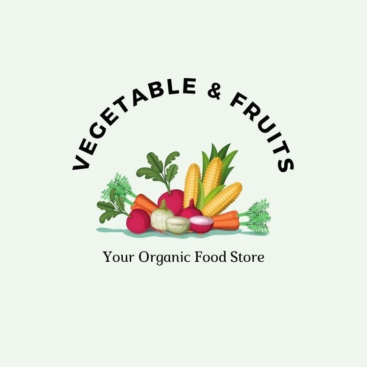 Vegetable___Fruits_Organic_Food_Store_Logo