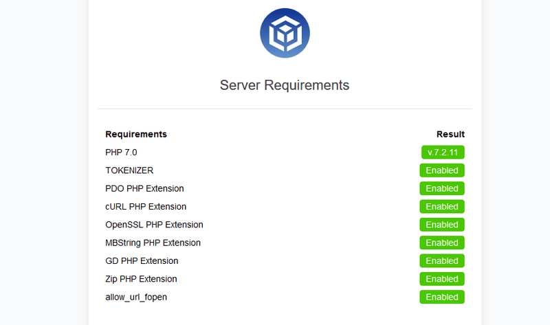 serverRequirement