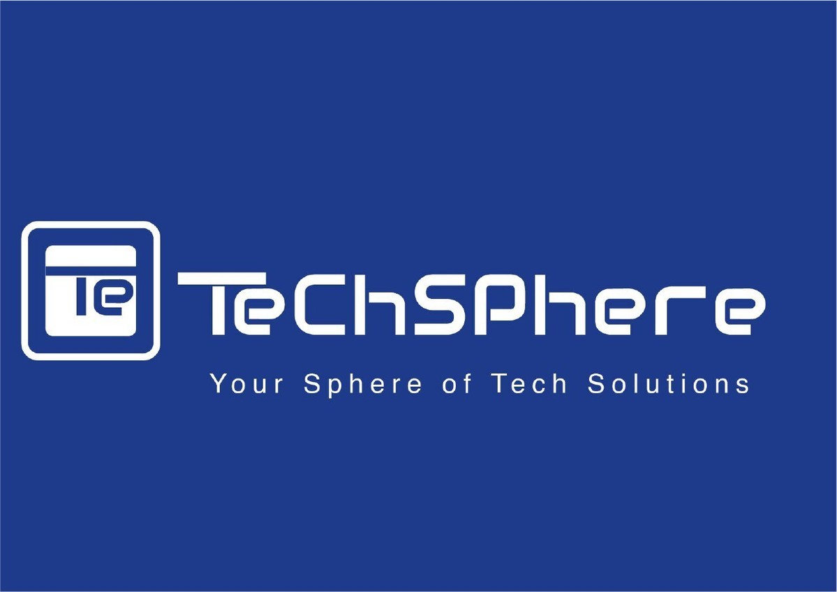 شعار وبطاقه اعمال لشركه تكنولوجيا TechSphere - صور
