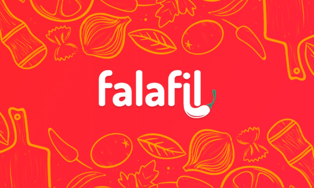 الشعار باللون الأبيض