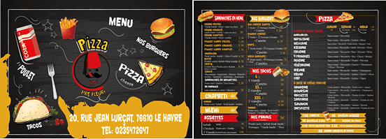 fast Food menu 