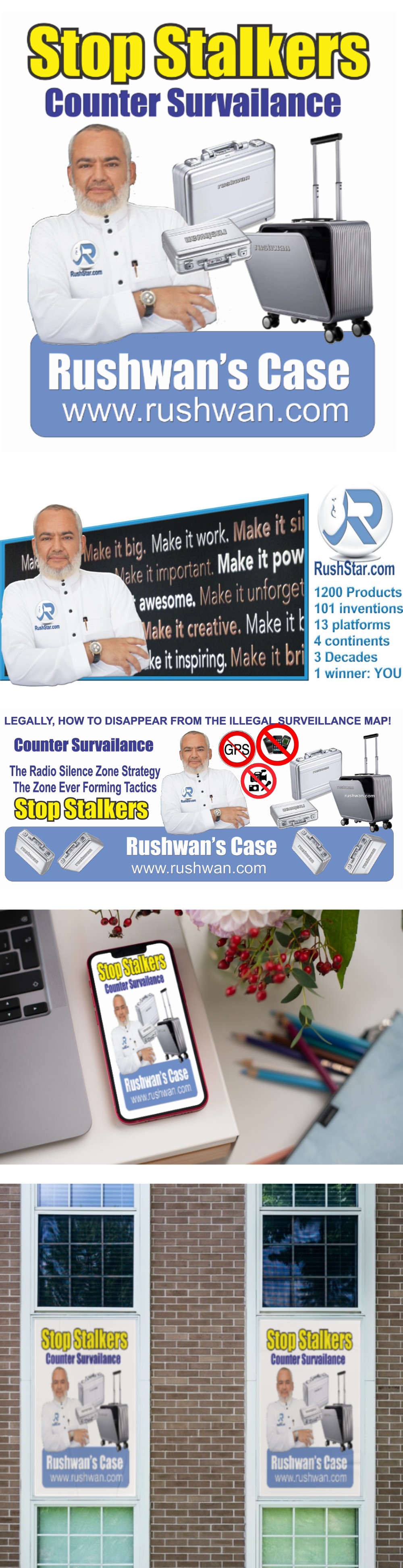 Rushwan s Case STOP STALKERS 014164146152 L