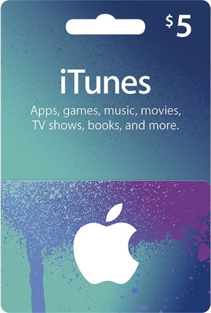 iTunes Card 5$
