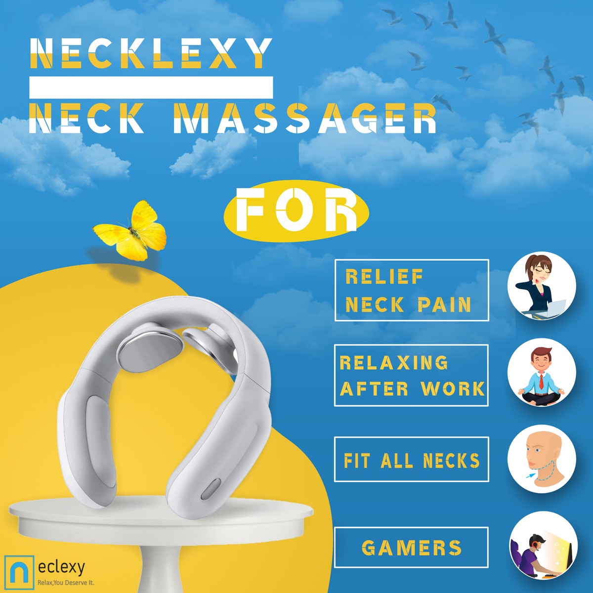 Neck_Massager_White
