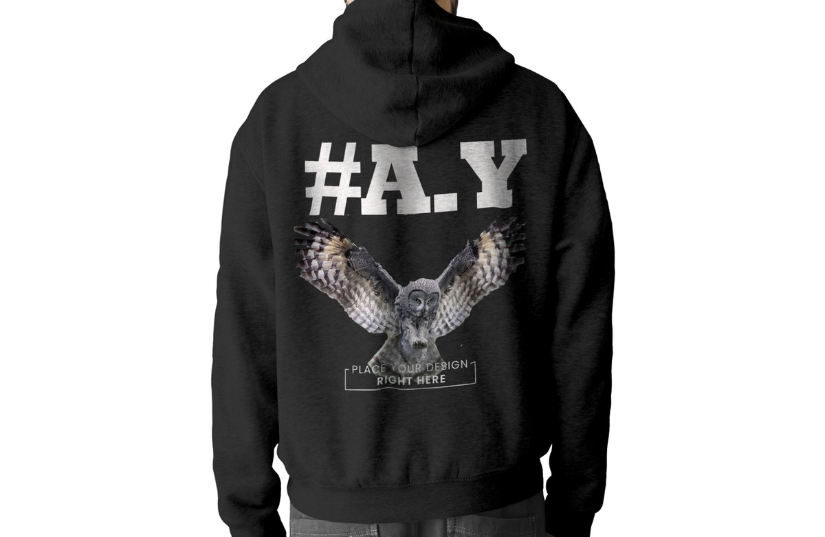 موك_اب_Back_View_Hoodie_Mockup