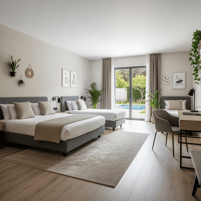 غرفة ديلوكس مطلة على البحر