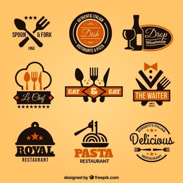 collection-restaurant-badges_23-2147527334