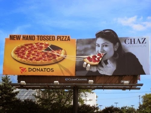 اعلان لبيتزا
