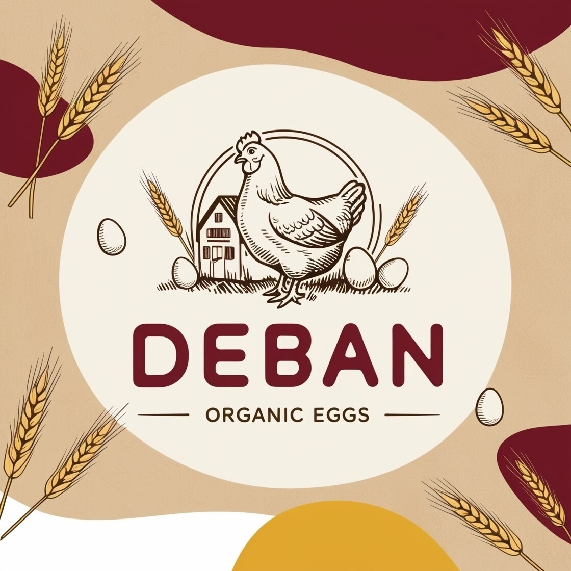 انشاء لوجو احترافي لبناء هوية جديدة (ذيبان_DEBAN)