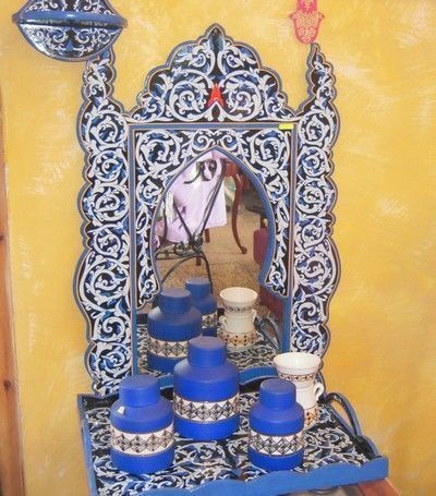 miroir-artisanat-bois-maroc