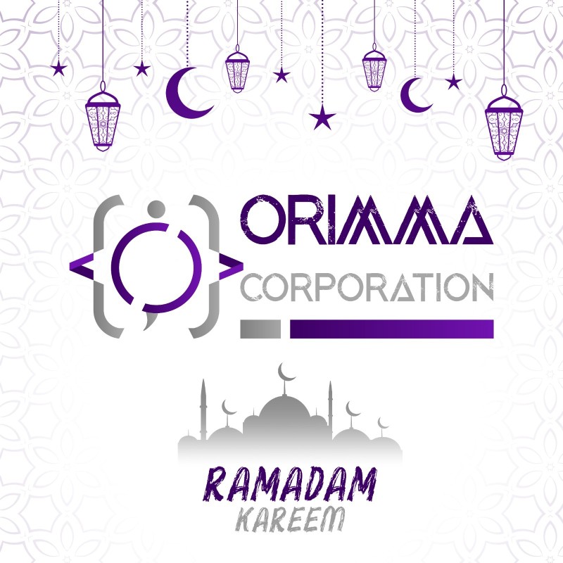 بطاقة تهنئة بحلول شهر رمضان المبارك 2022