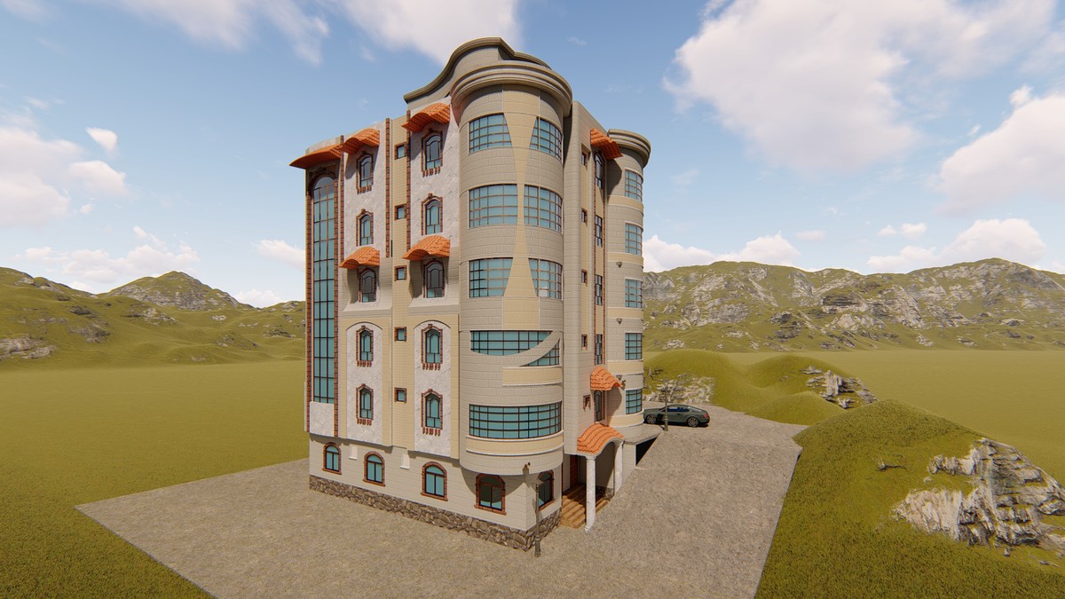 تصميم واجهات معمارية