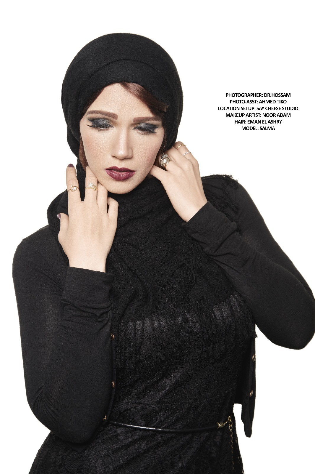 Hejab Makeup Model