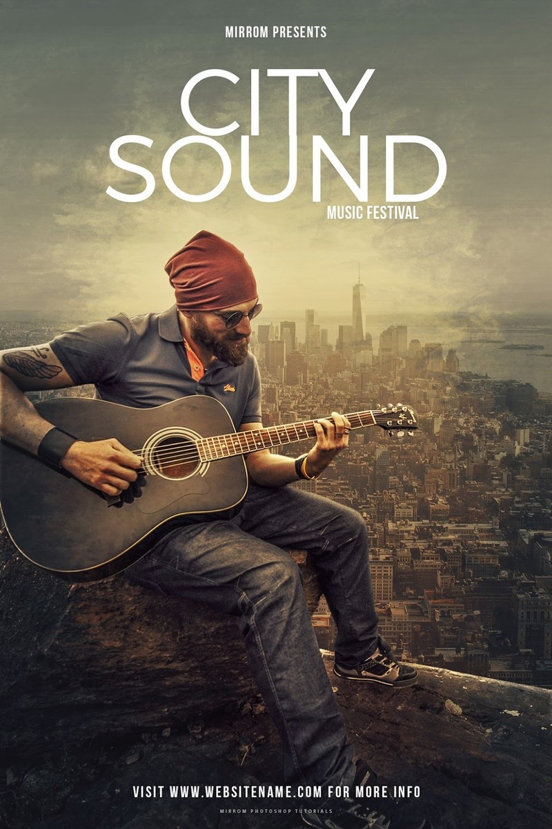 Create_a_City_Sound_Music_Poster_Design_In_Photoshop_CC