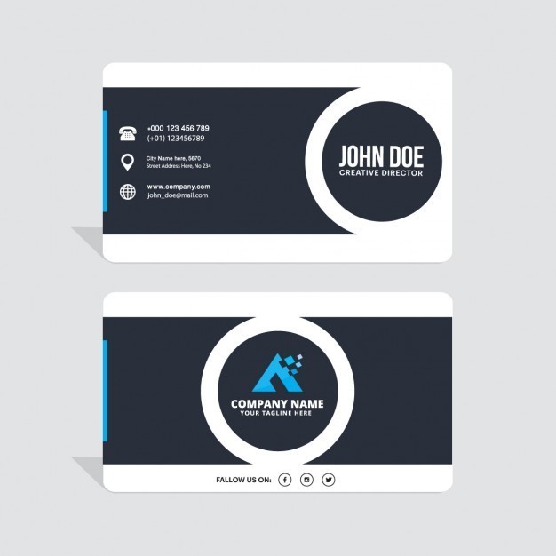 black-and-white-business-card-with-circles_1103-473