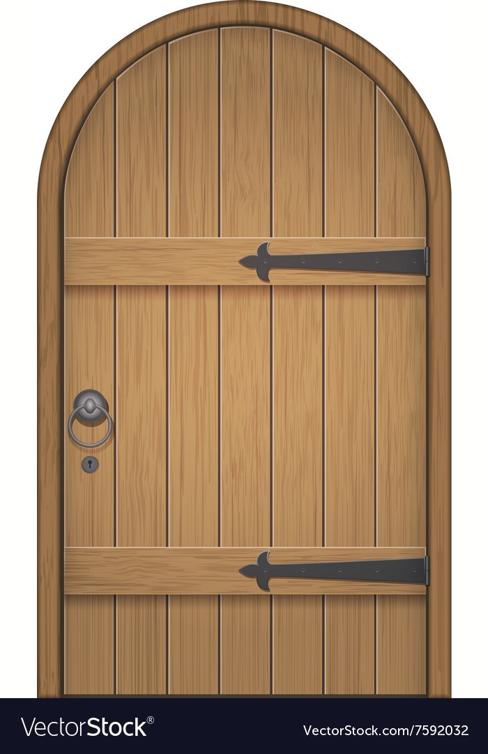 old-wooden-arch-door-vector-7592032