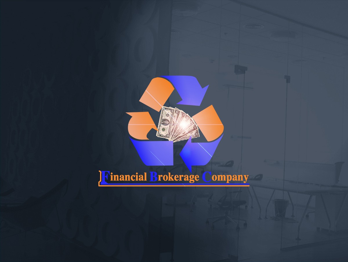 شعار وساطة مالية 