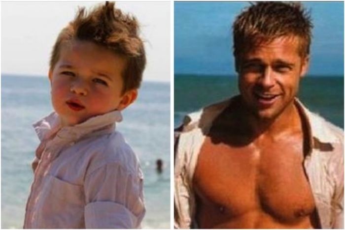 الممثل Brad Pitt