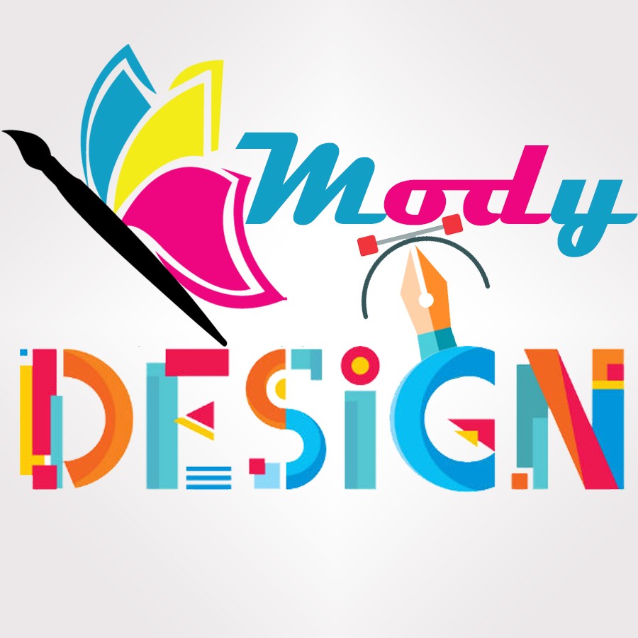 تصميم شعار لوغو لقناة Mody Design المغربية على اليوتيوب