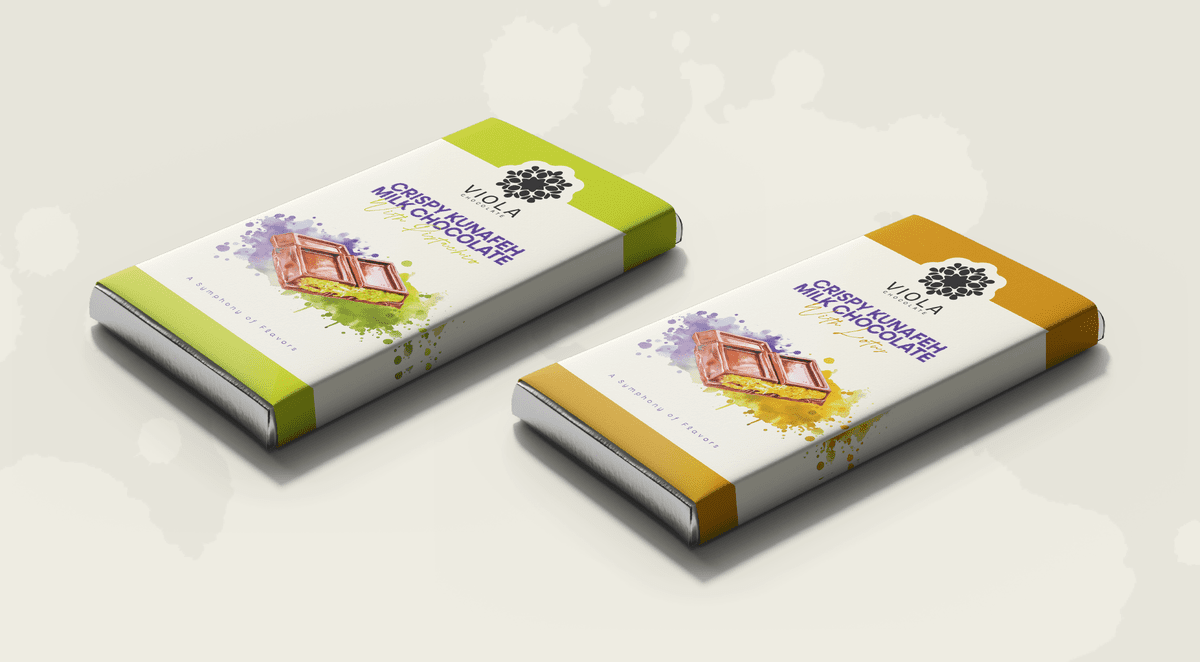 Viola - Dubai Chocolate Bar (Lotus & Pistachio)