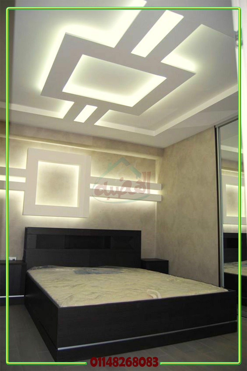 ديكور_اسقف_غرف_نوم_جبس