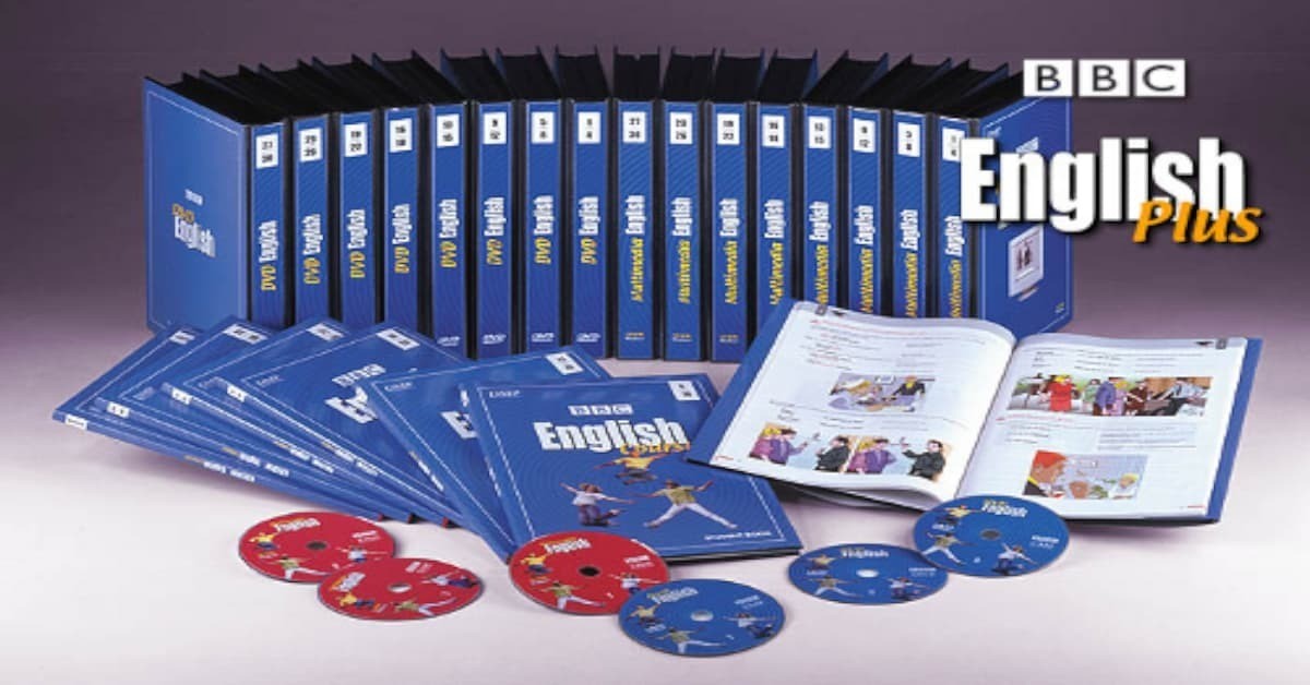كورس المعهد البريطاني لتعلم اللغه الانجليزيه BBC ENGLISH PLUS 30CDs