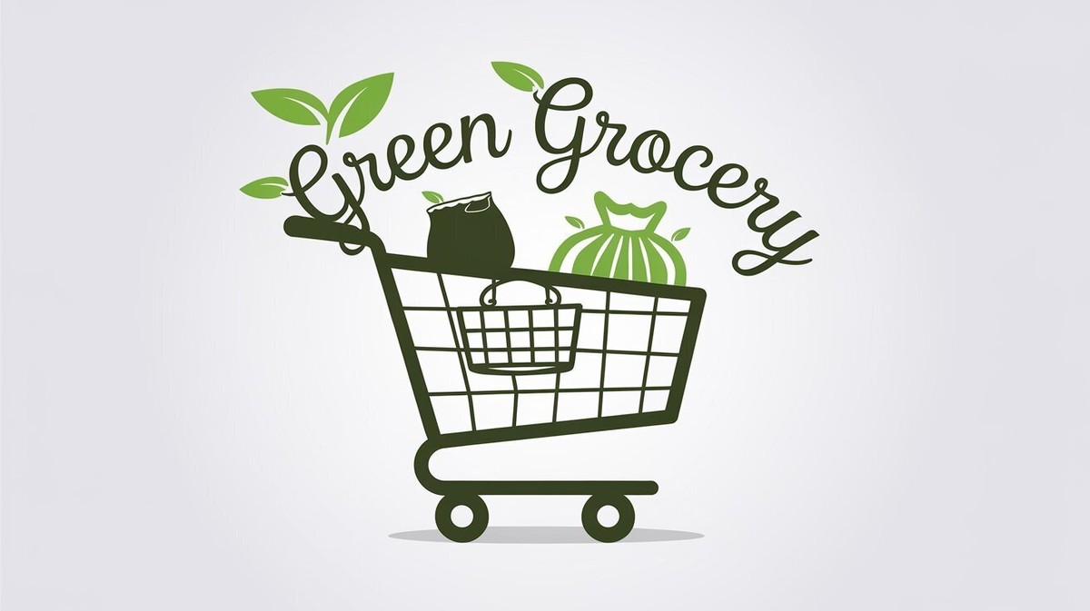 Logo for healthy super market