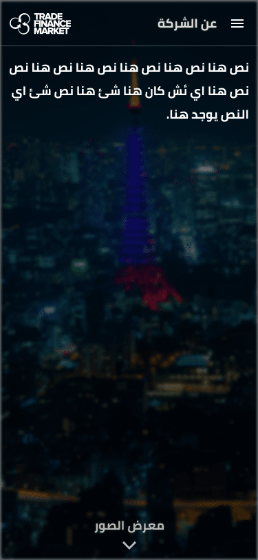 صفحة عن الشركة (جوال)