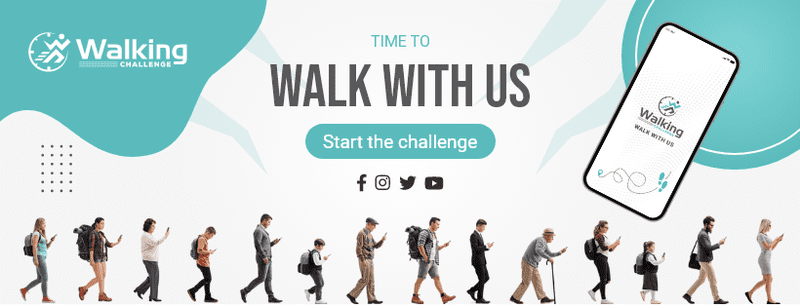  تحدي المشي: تطبيق يشجع على الحياة الصحية M