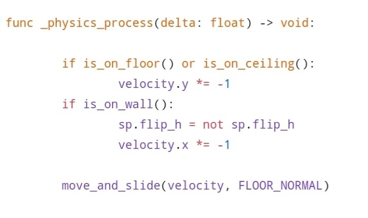 physics process code