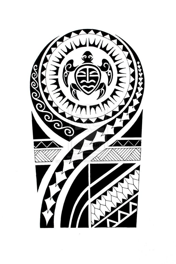 Attractive-Maori-Tattoo-Design