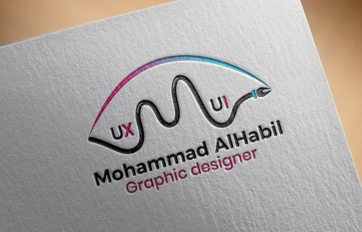 تصميم شعار لمصمم جرافيك