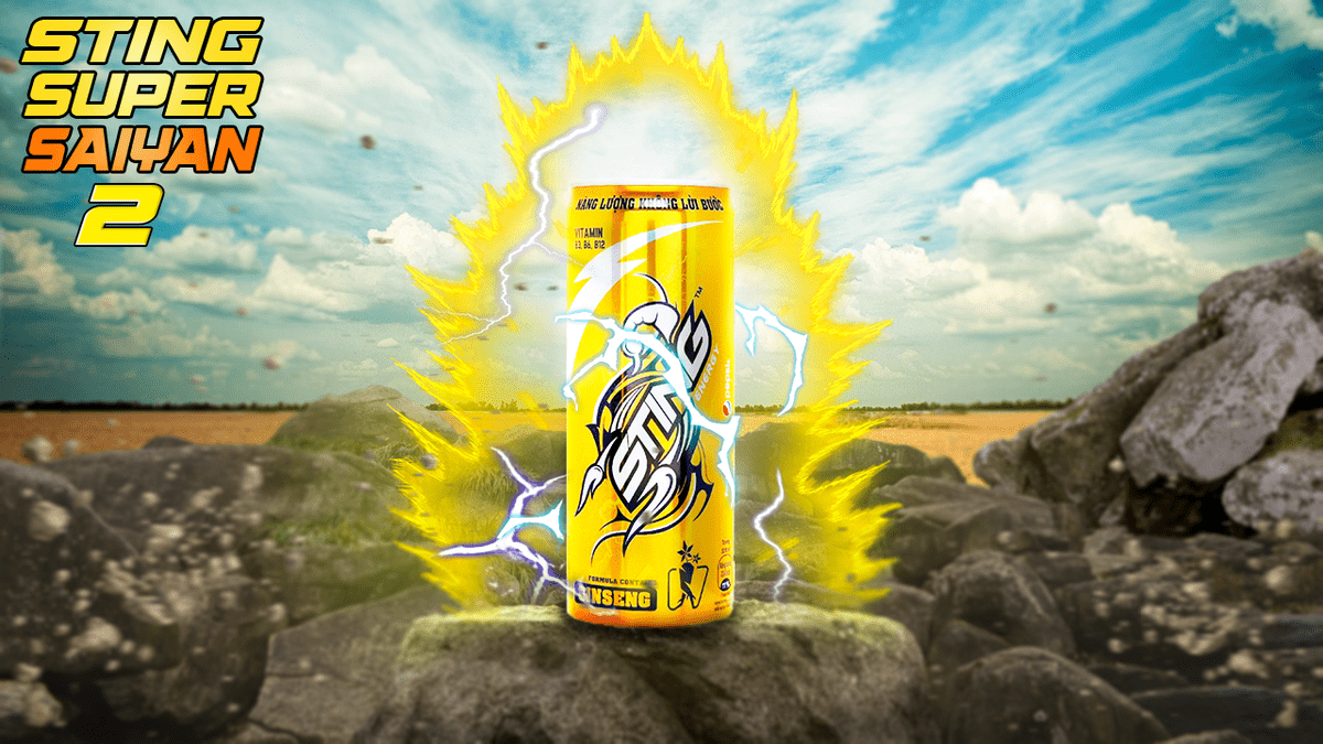 ستينج - دراغون بول - تصميم مواقع التواصل الاجتماعي