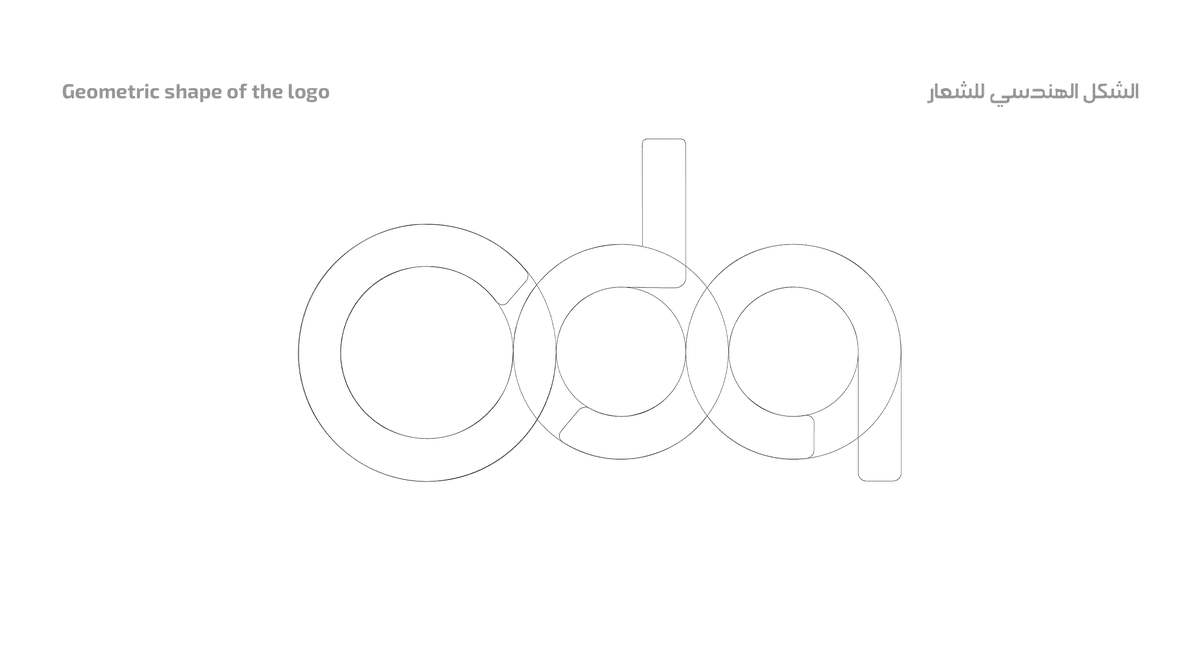 الشكل الهندسي للشعار 