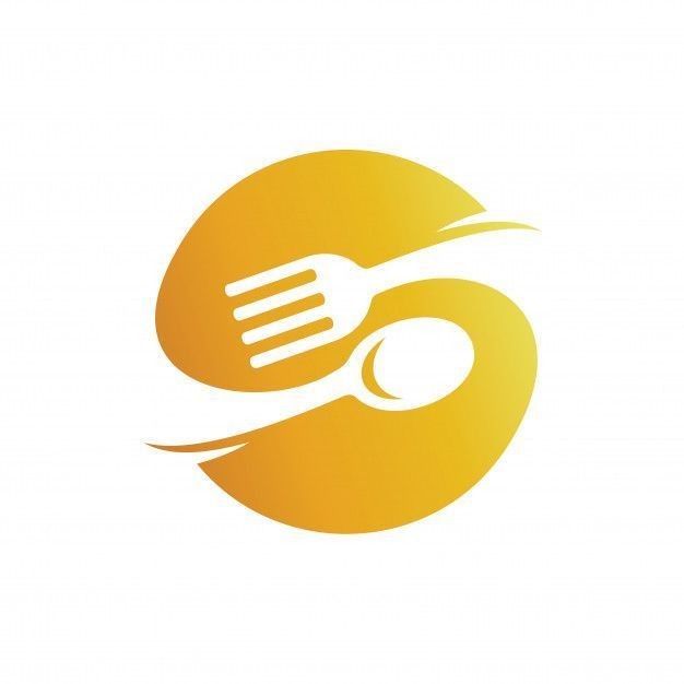 Lettre_S_Avec_Logo_Cuillère_Et_Fourchette__Logo_Vaisselle__Logo_Restaurant_De_Restauration_Rapide_-_T