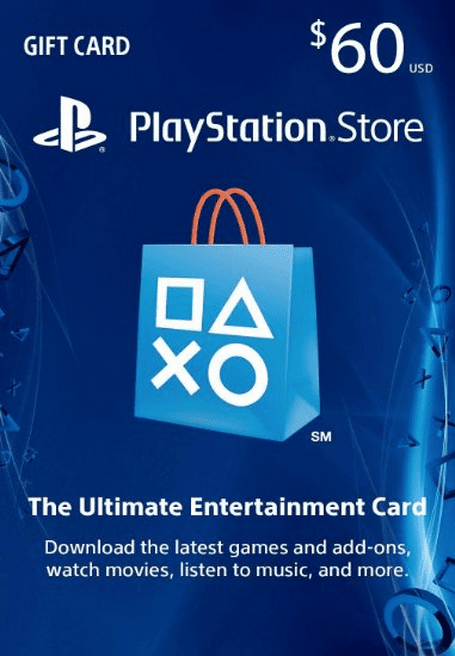 60$ PSN US Card