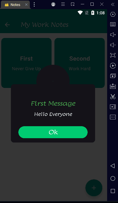 Notifications View Part #01