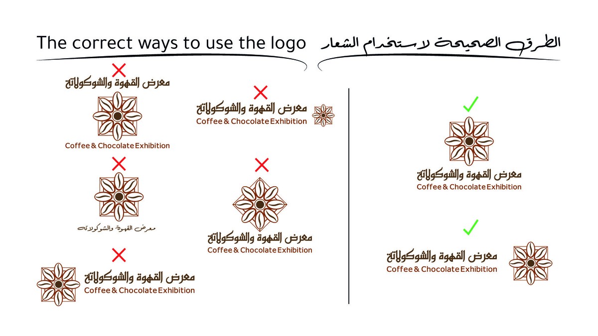 طرق الاستخدام الصحيحة للشعار