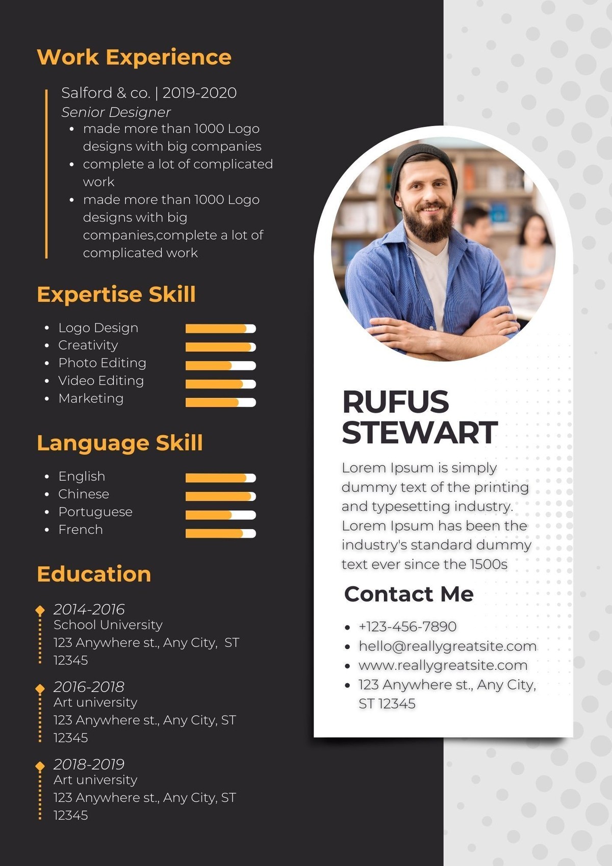 Yellow_Minimalist_Professional_CV_Resume