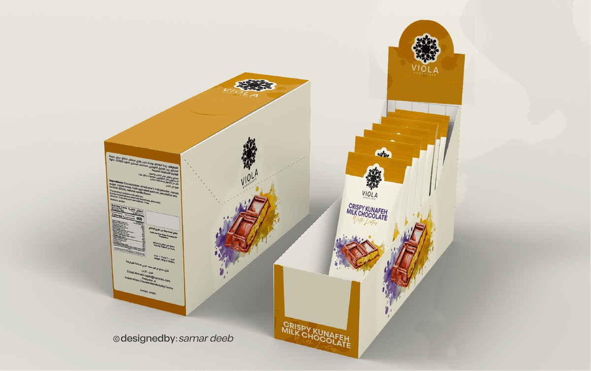 Viola Chocolate - Box Display