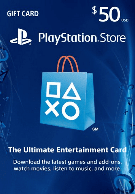50$ PSN US Card