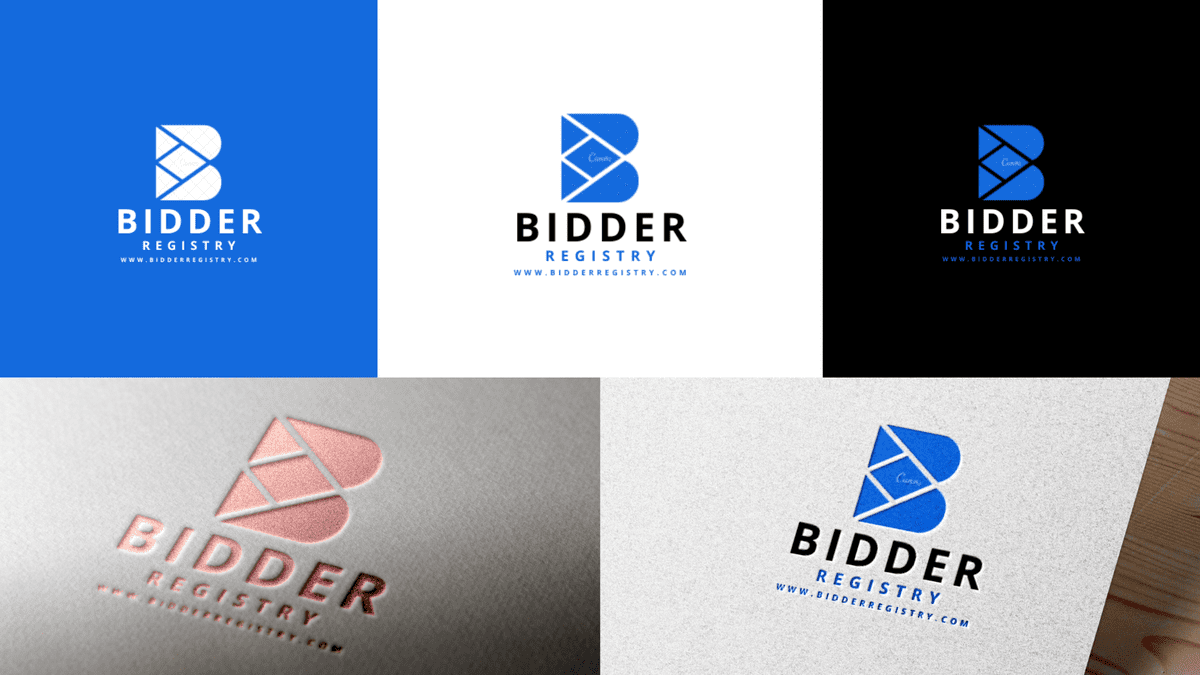 تصميم لوجو (Bidder Registry) 