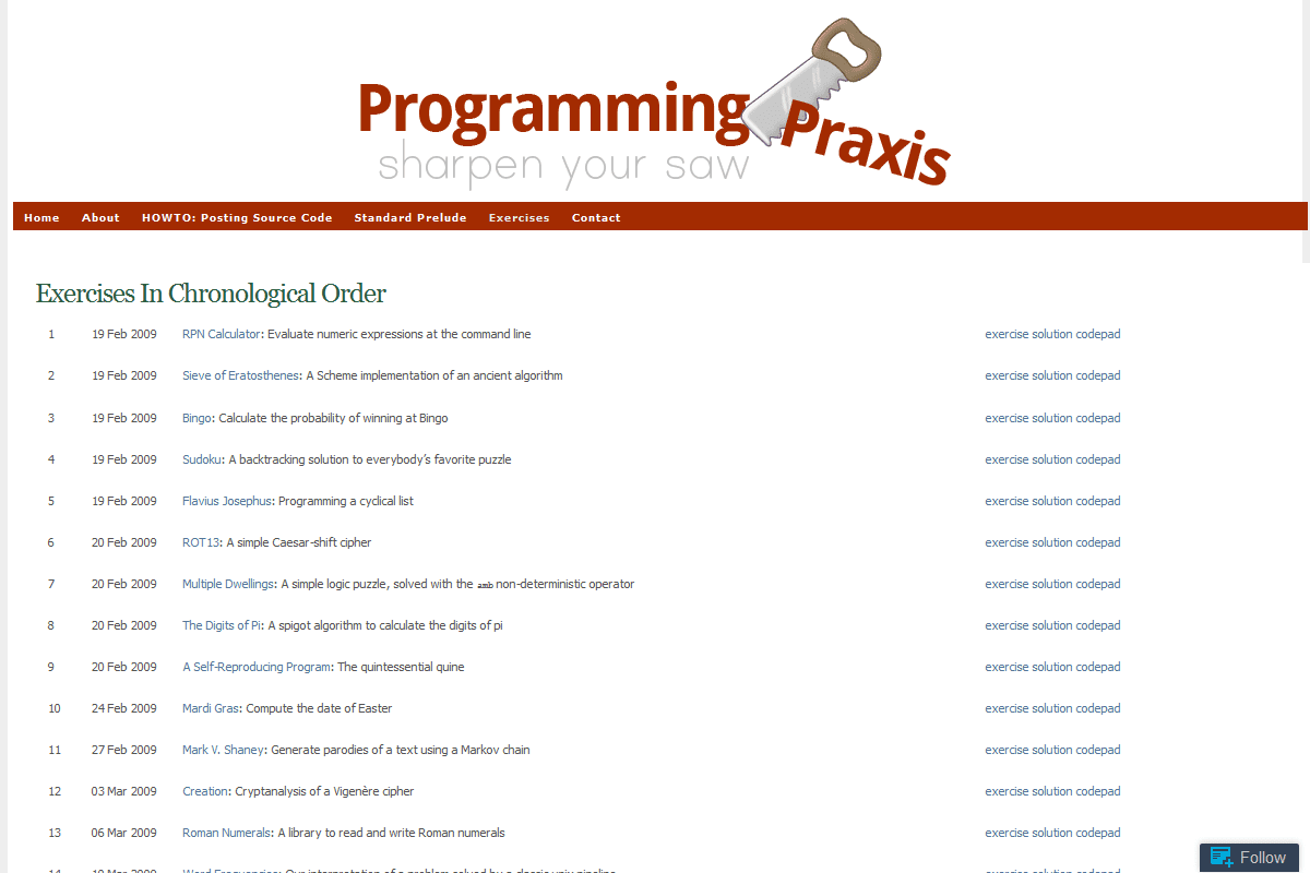 15. ProgrammingPraxis